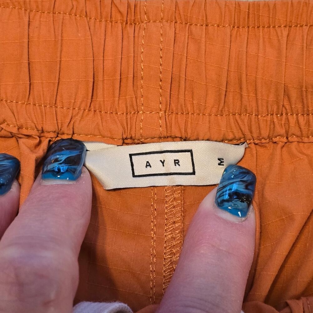 AYR Shorts Mens Size Medium Burnt Orange The Dirtbag CORDURA Ripstop Relaxed - Picture 4 of 11
